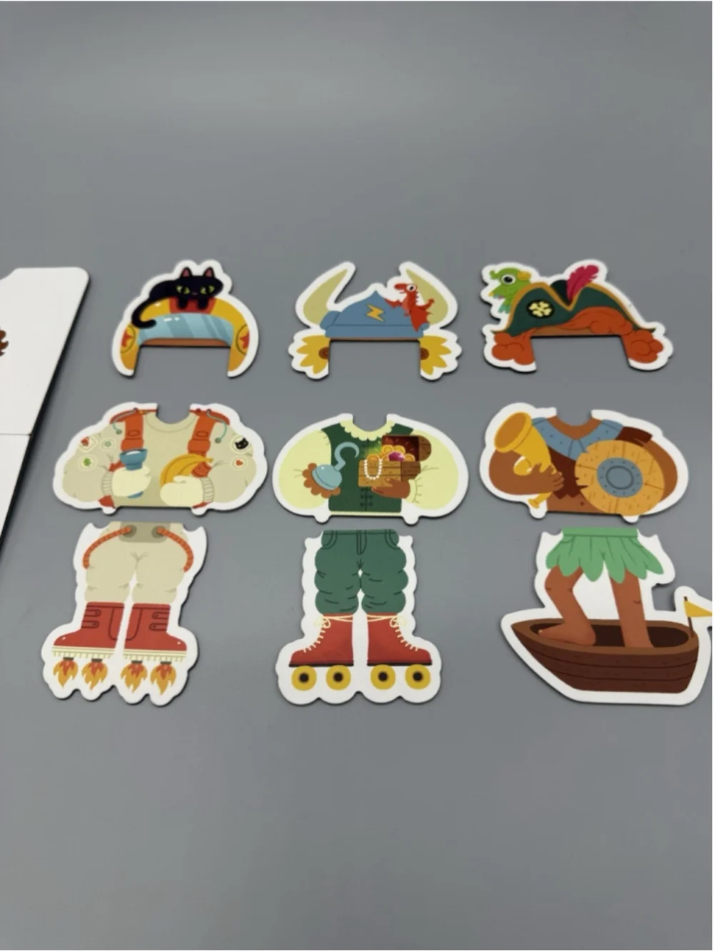 Osmo Costume Party Stories Set Green Box Mix & Match Puzzle